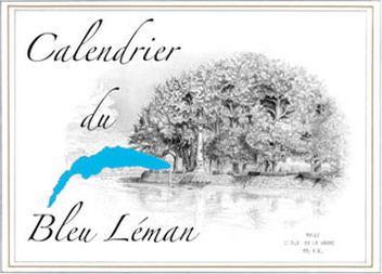 The calendar of the Lake Geneva